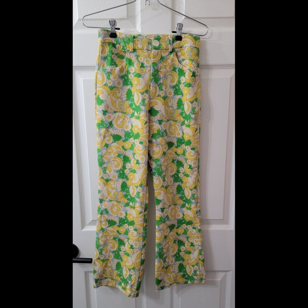 ZARA Vintage Floral Trouser